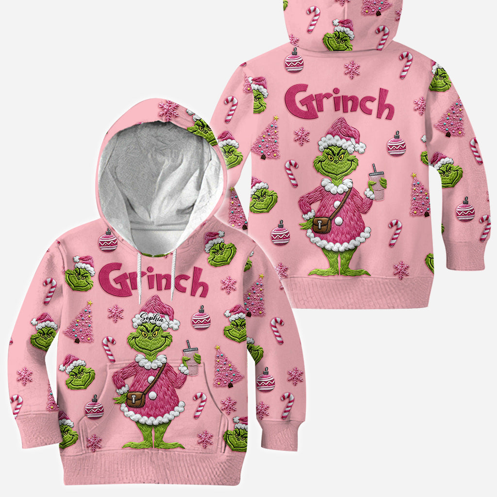 Merry Grinchmas - Personalized Stole Christmas All Over Shirt
