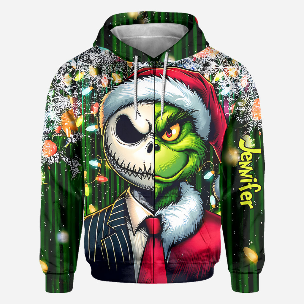Merry Christmas - Personalized Stole Christmas All Over Shirt