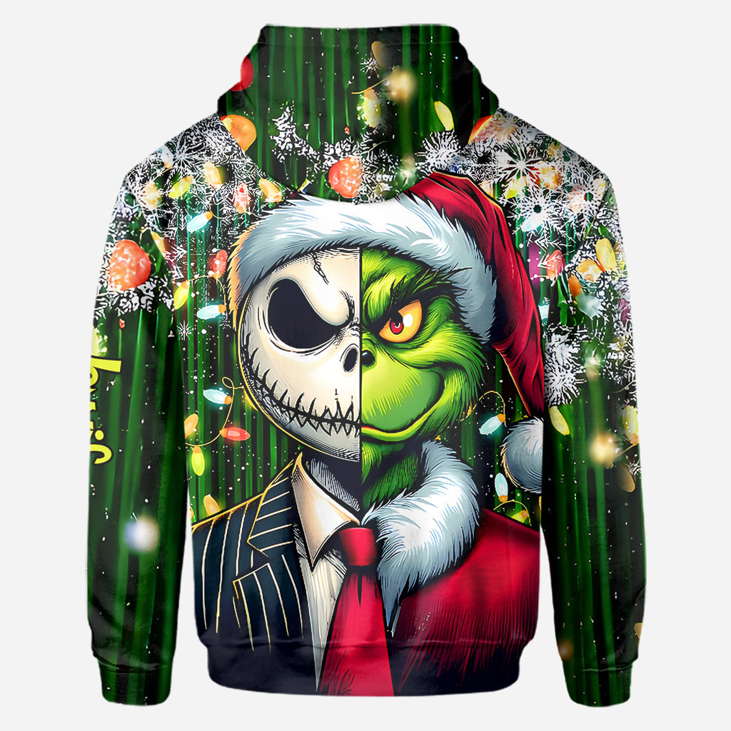 Merry Christmas - Personalized Stole Christmas All Over Shirt