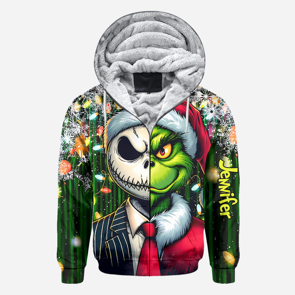 Merry Christmas - Personalized Stole Christmas All Over Shirt