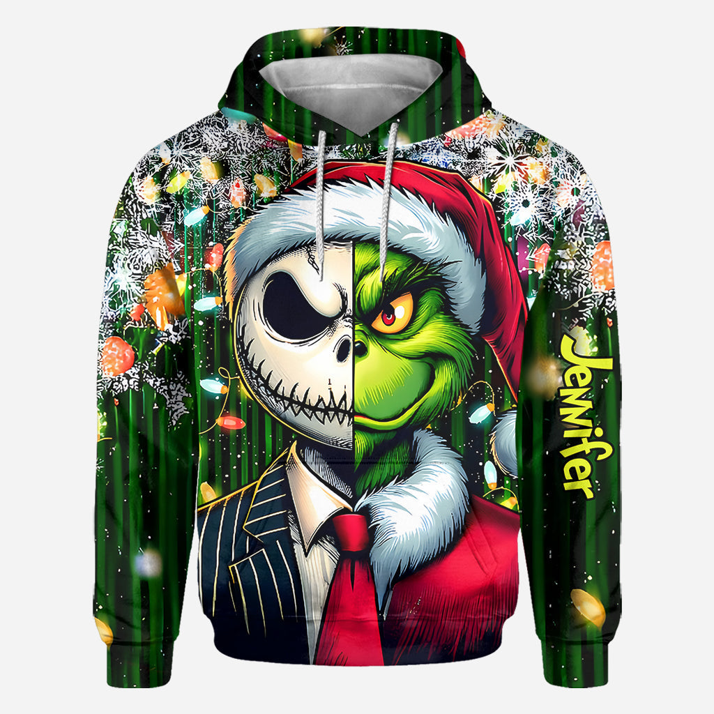 Merry Christmas - Personalized Stole Christmas All Over Shirt