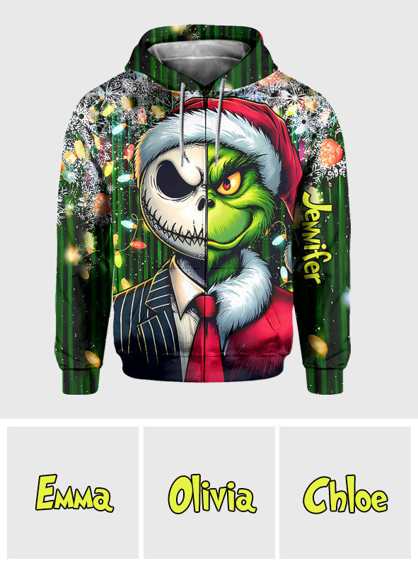 Merry Christmas - Personalized Stole Christmas All Over Shirt
