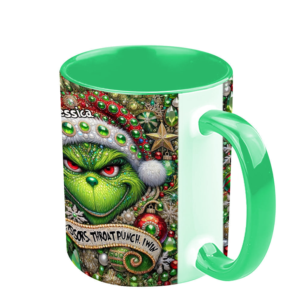 Feeling Extra Green - Personalized Stole Christmas Accent Mug