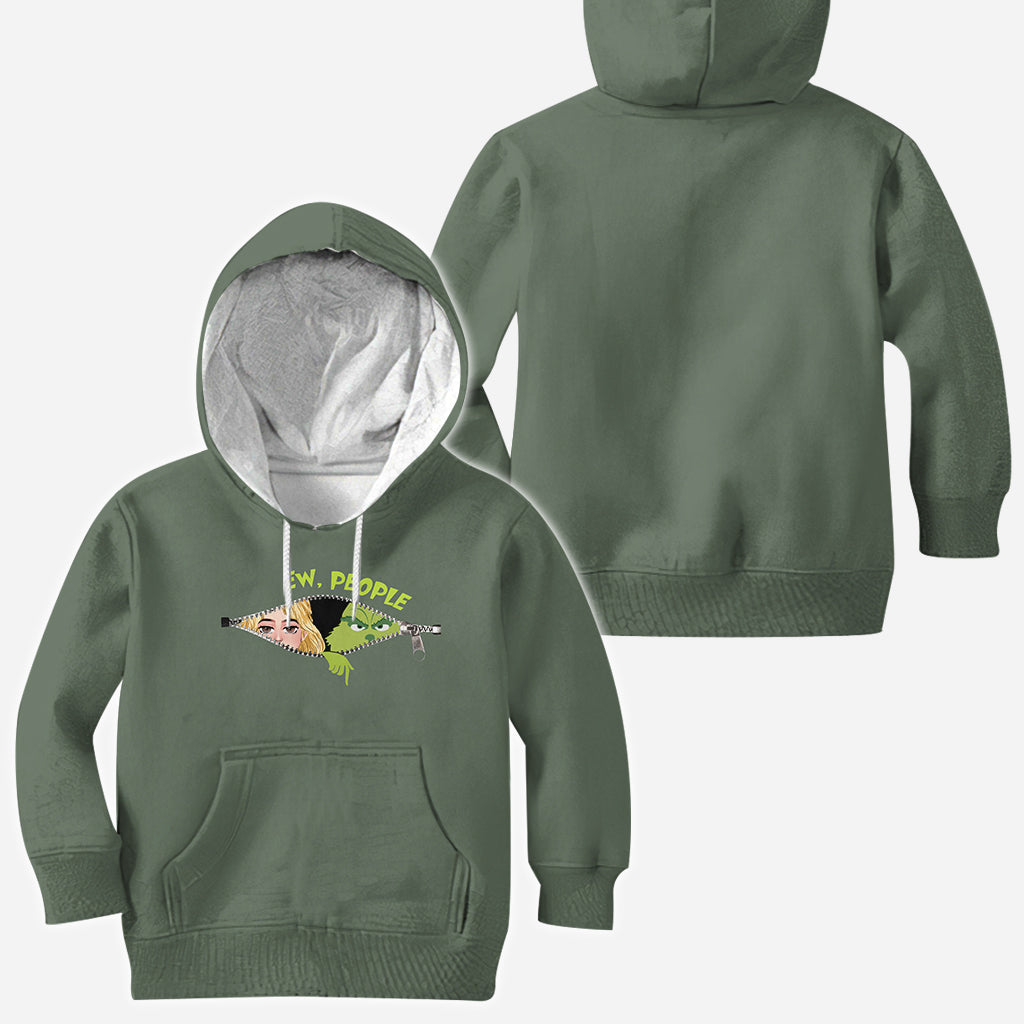 Ew People Green Mischief - Personalized Stole Christmas All Over Shirt