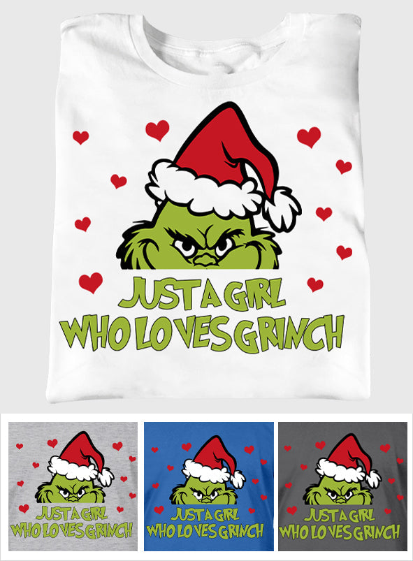 Just A Girl Who Loves - Stole Christmas T-shirt And Hoodie