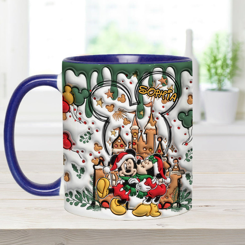 Magical Christmas - Personalized Mouse Accent Mug