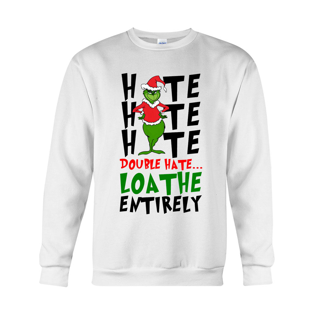 Hate Hate Hate - Stole Christmas T-shirt And Hoodie