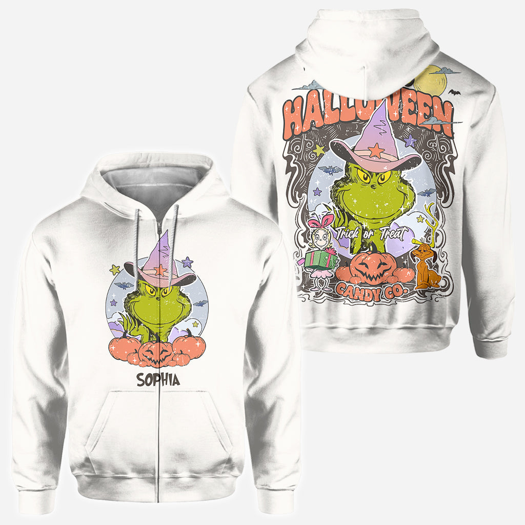 Happy Halloween - Personalized Stole Christmas All Over Shirt