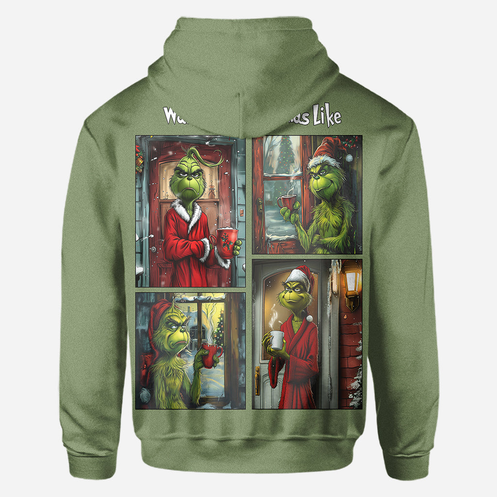 Waiting For Christmas - Personalized Stole Christmas All Over Shirt