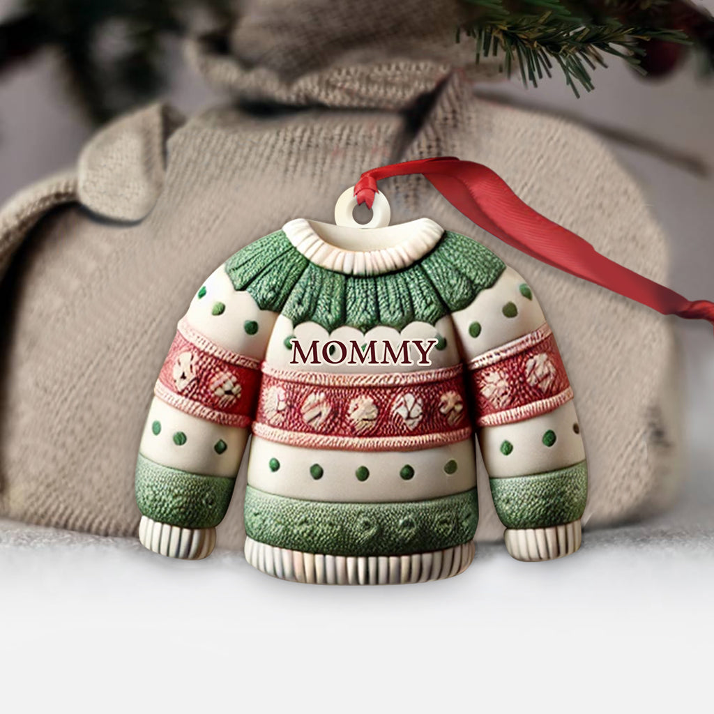 Winter Beanie Hat Christmas - Personalized Family Ornament