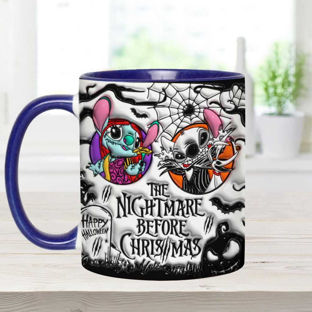 The Nightmare Before Christmas - Personalized Ohana Accent Mug