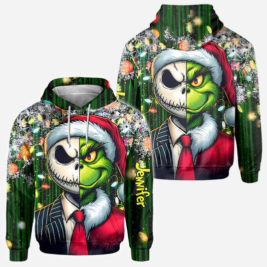 Merry Christmas - Personalized Stole Christmas All Over Shirt