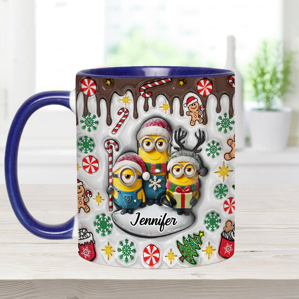 Merry Christmas - Personalized Accent Mug