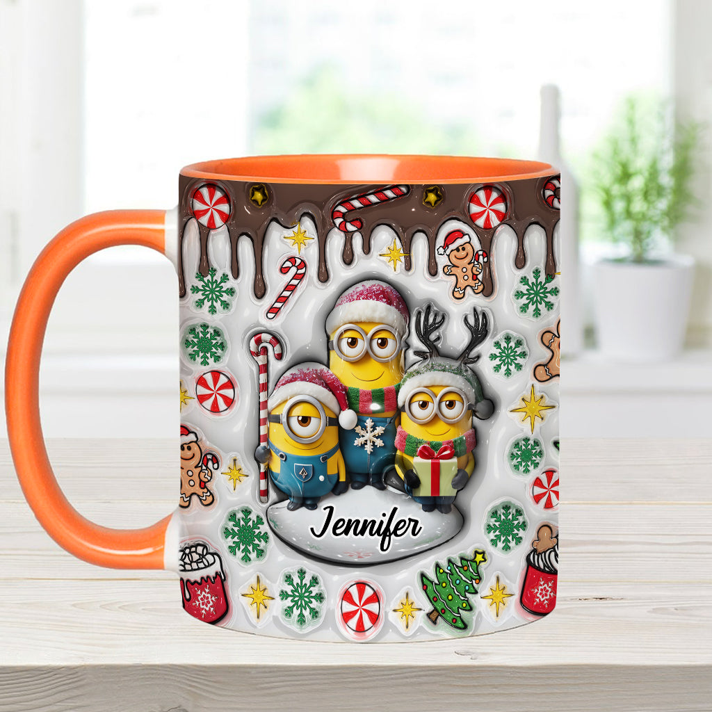 Merry Christmas - Personalized Accent Mug