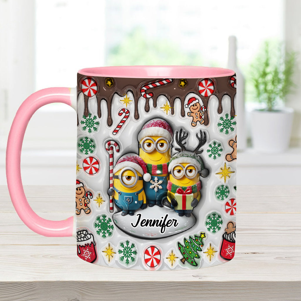 Merry Christmas - Personalized Accent Mug