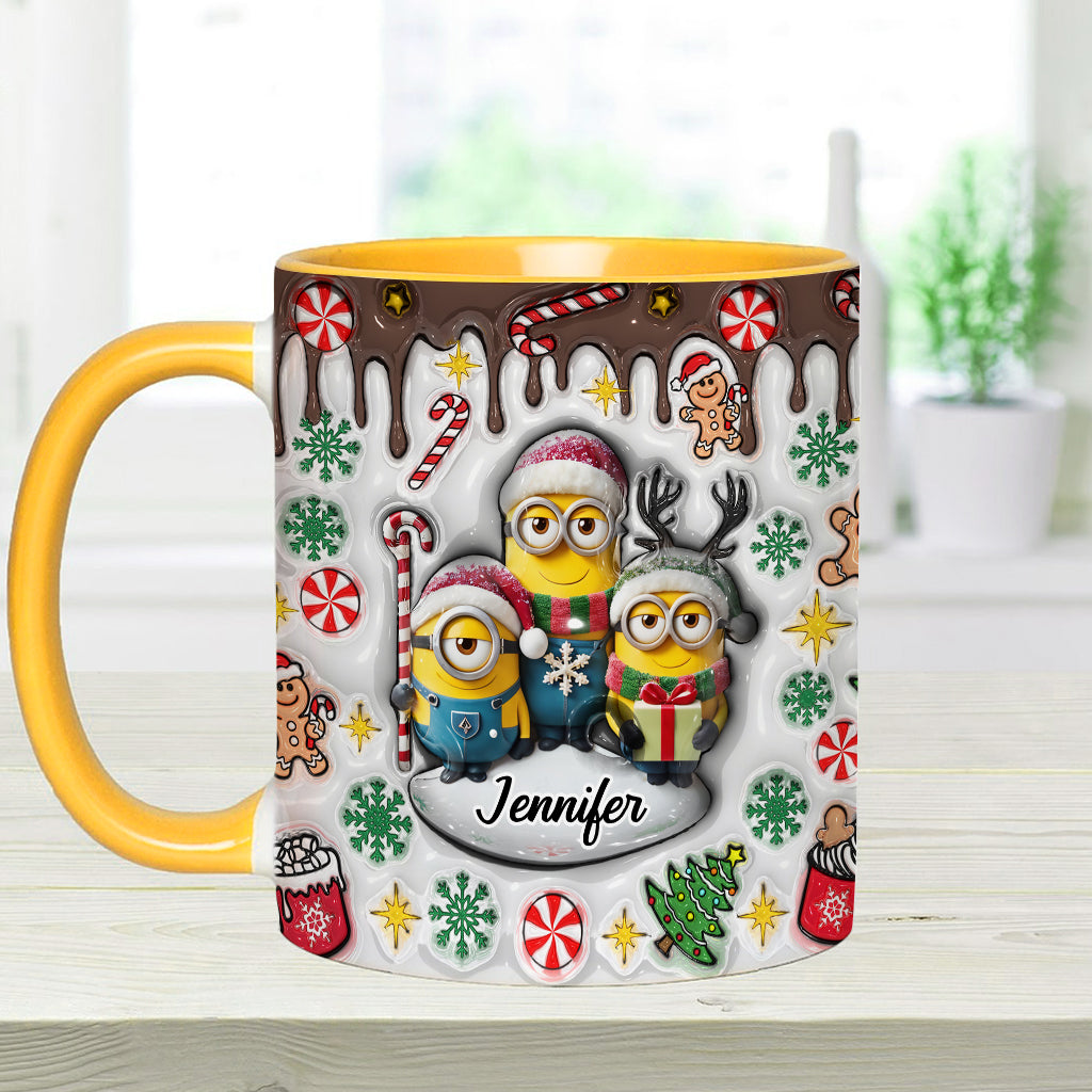 Merry Christmas - Personalized Accent Mug