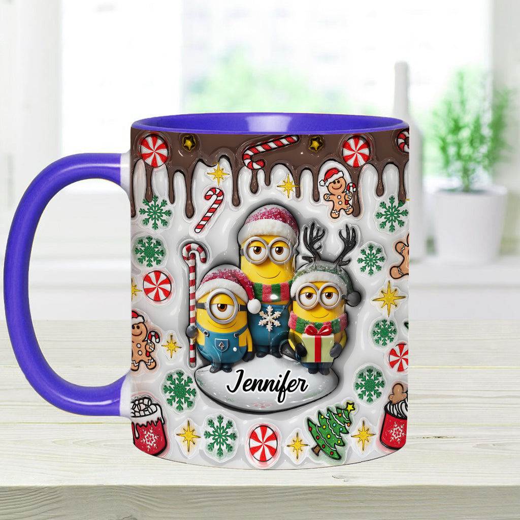 Merry Christmas - Personalized Accent Mug