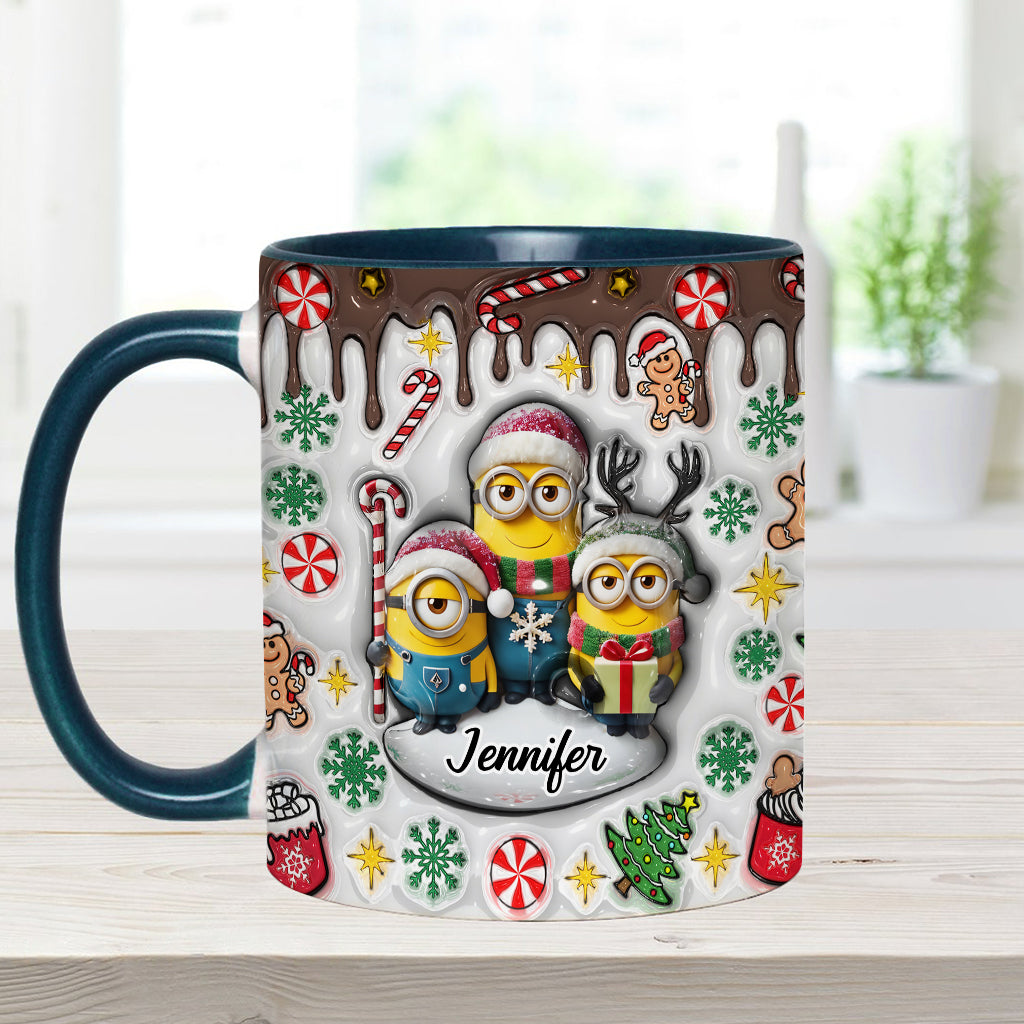 Merry Christmas - Personalized Accent Mug