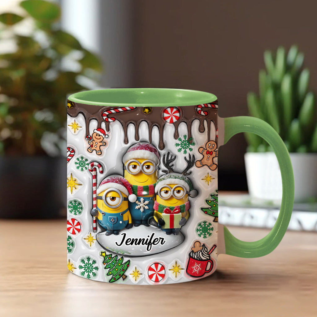 Merry Christmas - Personalized Accent Mug