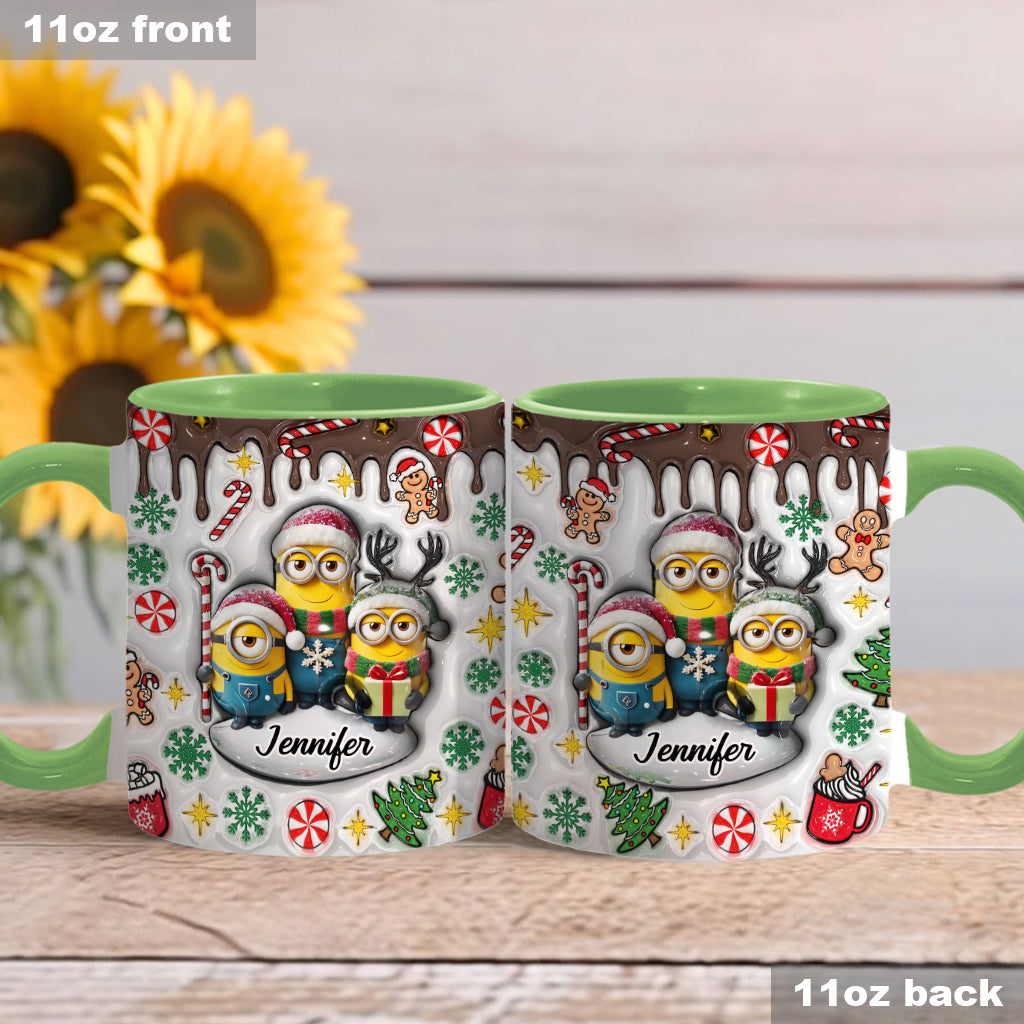 Merry Christmas - Personalized Accent Mug