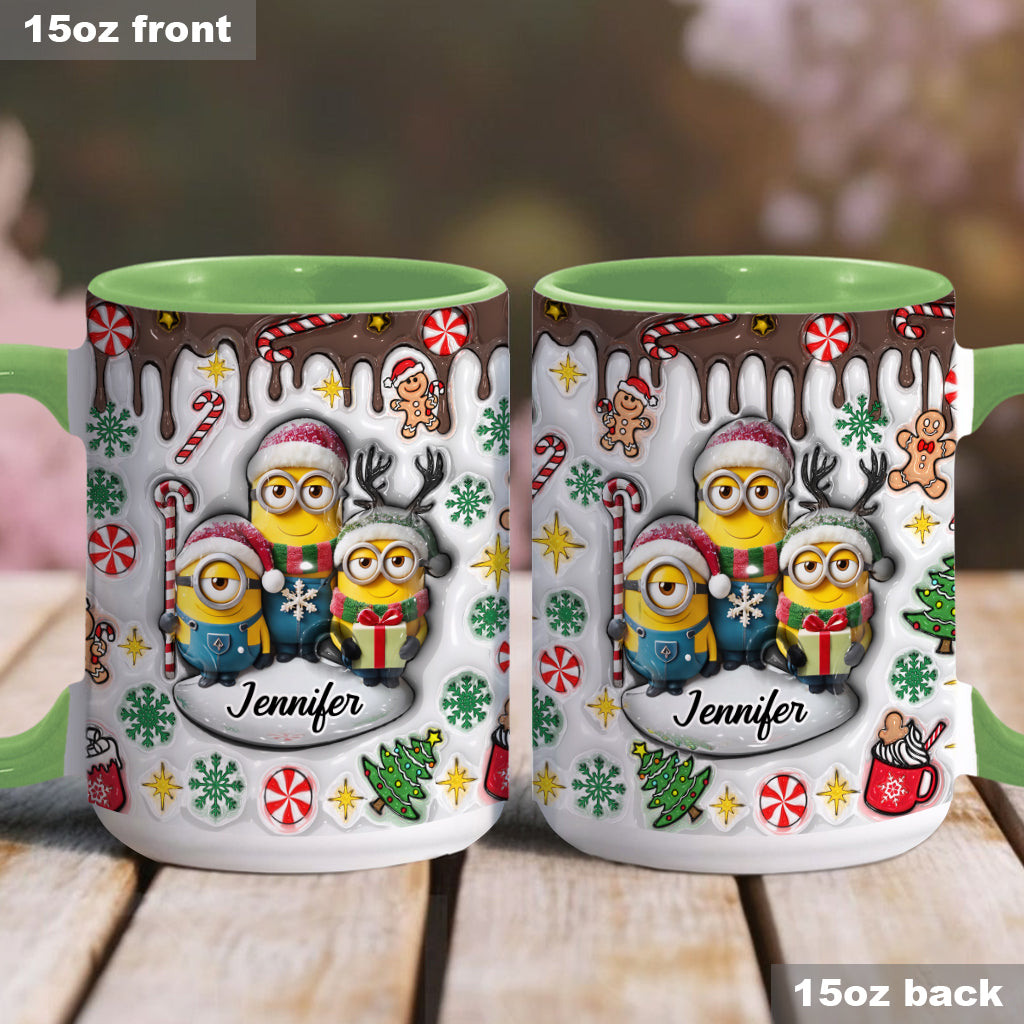 Merry Christmas - Personalized Accent Mug