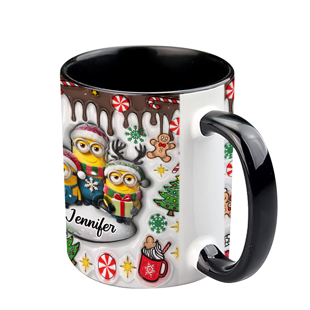 Merry Christmas - Personalized Accent Mug