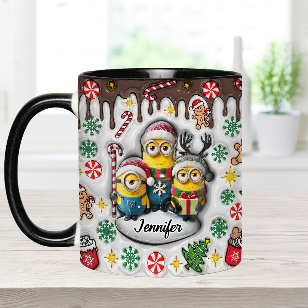 Merry Christmas - Personalized Accent Mug