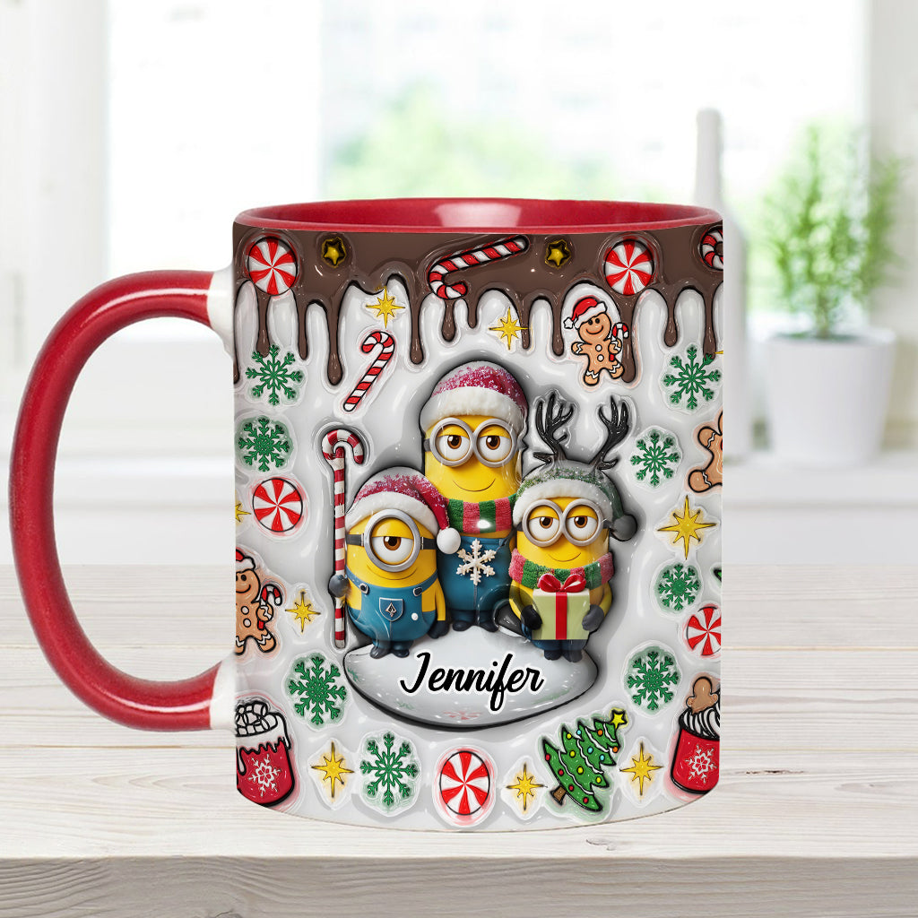 Merry Christmas - Personalized Accent Mug