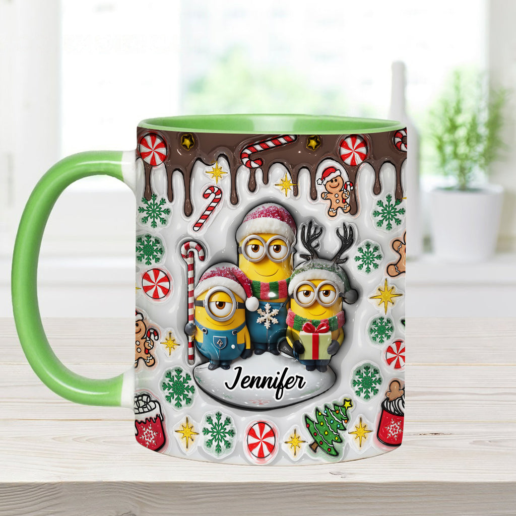 Merry Christmas - Personalized Accent Mug