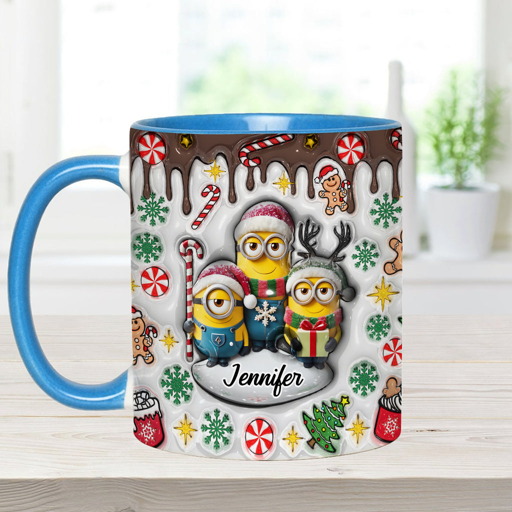 Merry Christmas - Personalized Accent Mug