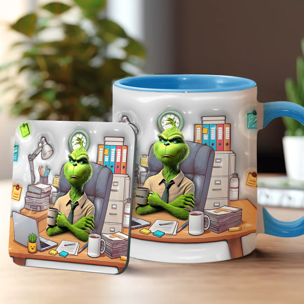 Cluster F*** Fixer - Personalized Stole Christmas Accent Mug