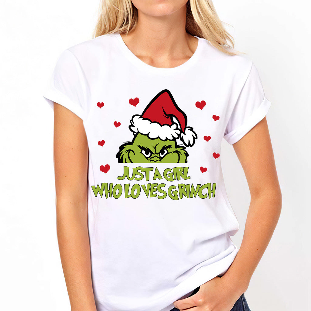 Just A Girl Who Loves - Stole Christmas T-shirt And Hoodie