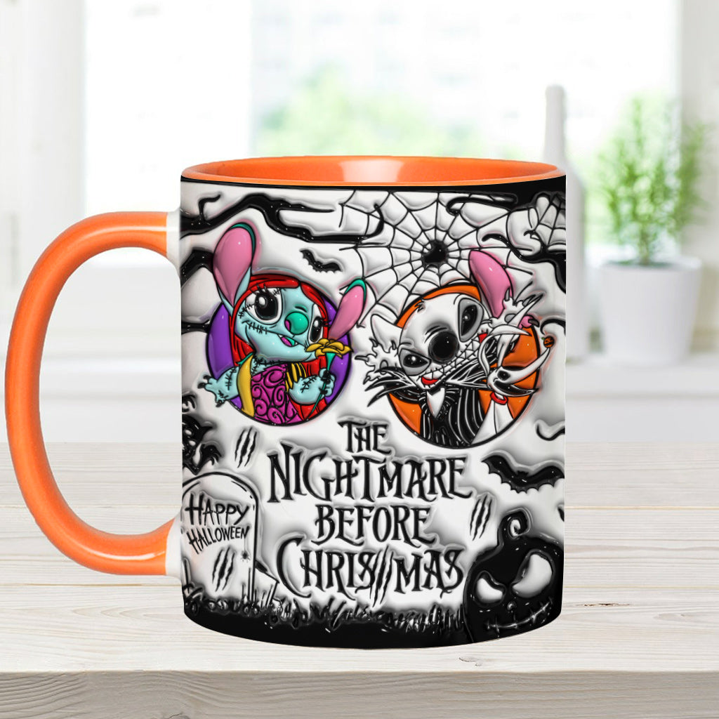 The Nightmare Before Christmas - Personalized Ohana Accent Mug