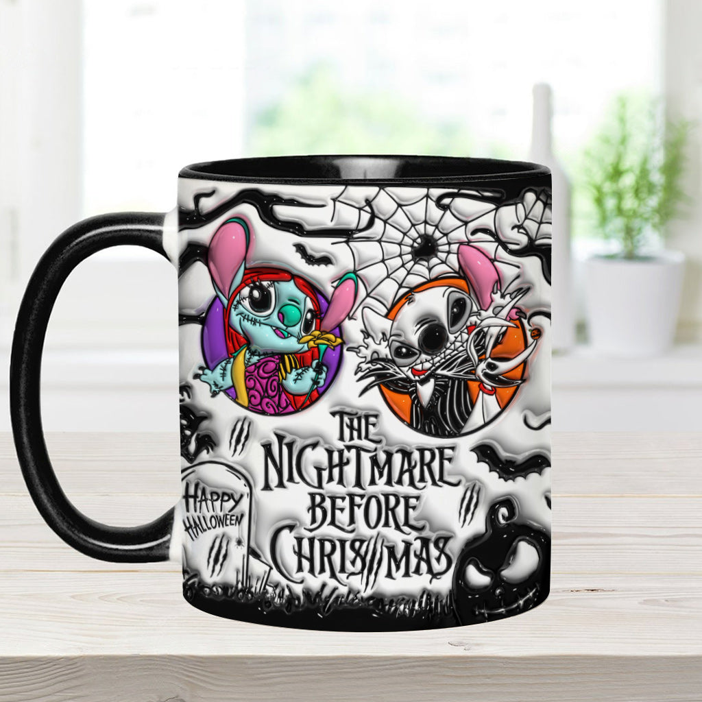 The Nightmare Before Christmas - Personalized Ohana Accent Mug
