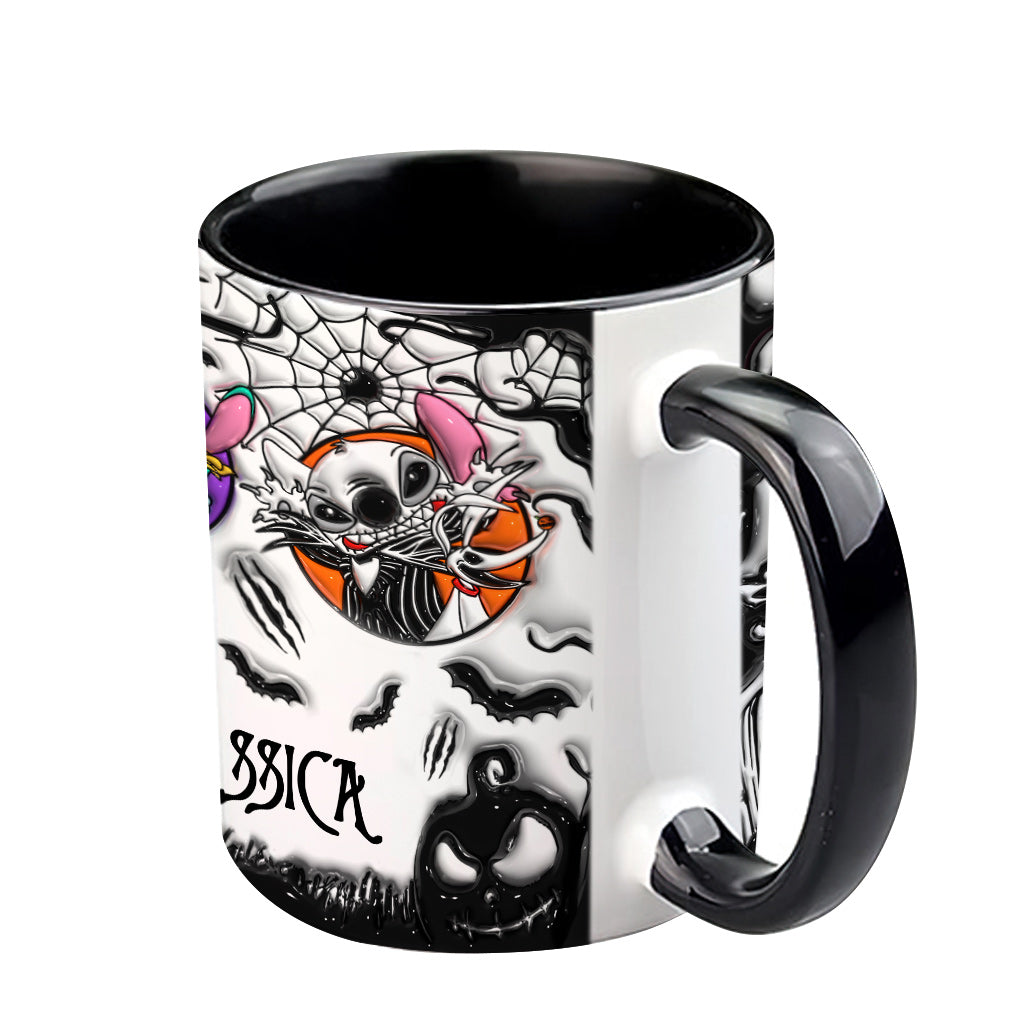 The Nightmare Before Christmas - Personalized Ohana Accent Mug