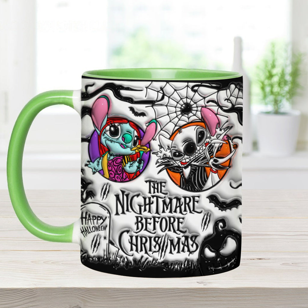 The Nightmare Before Christmas - Personalized Ohana Accent Mug