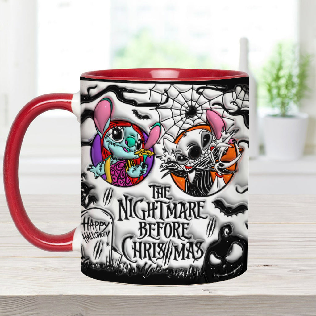 The Nightmare Before Christmas - Personalized Ohana Accent Mug