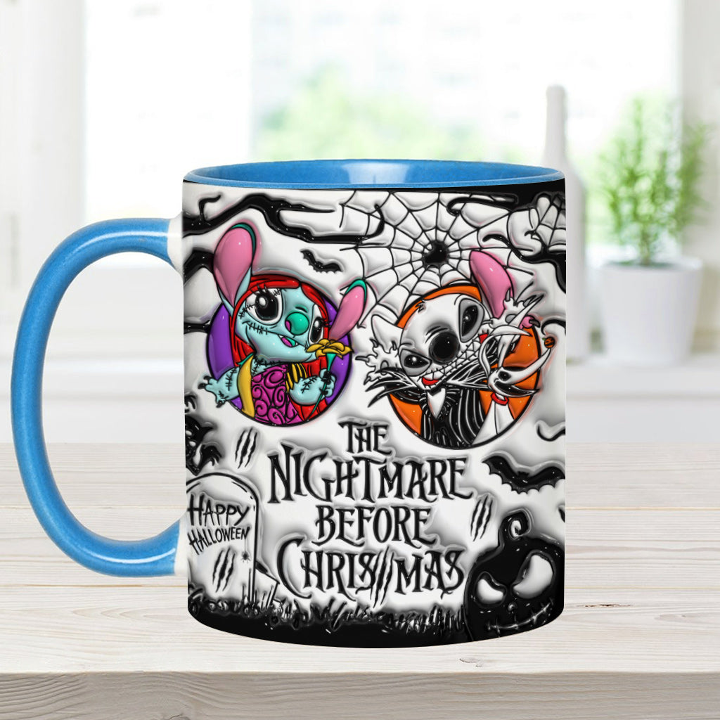 The Nightmare Before Christmas - Personalized Ohana Accent Mug