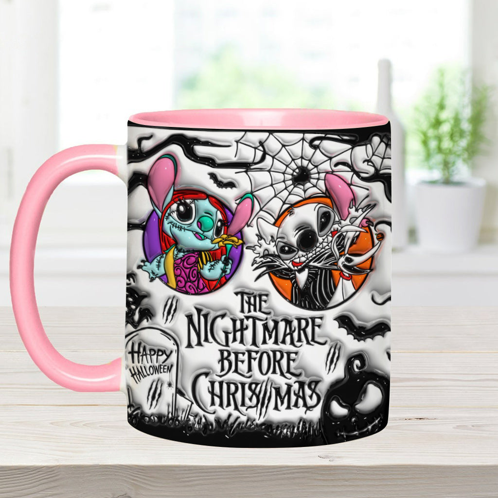 The Nightmare Before Christmas - Personalized Ohana Accent Mug