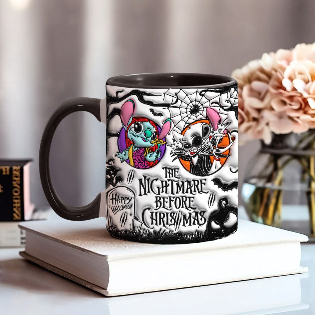 The Nightmare Before Christmas - Personalized Ohana Accent Mug